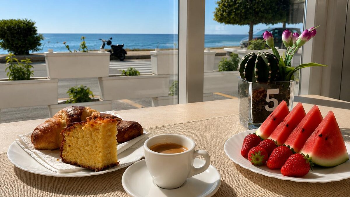 Buffet colazione in hotel
