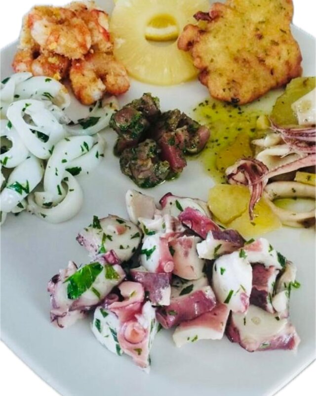 Gran antipasto di mare